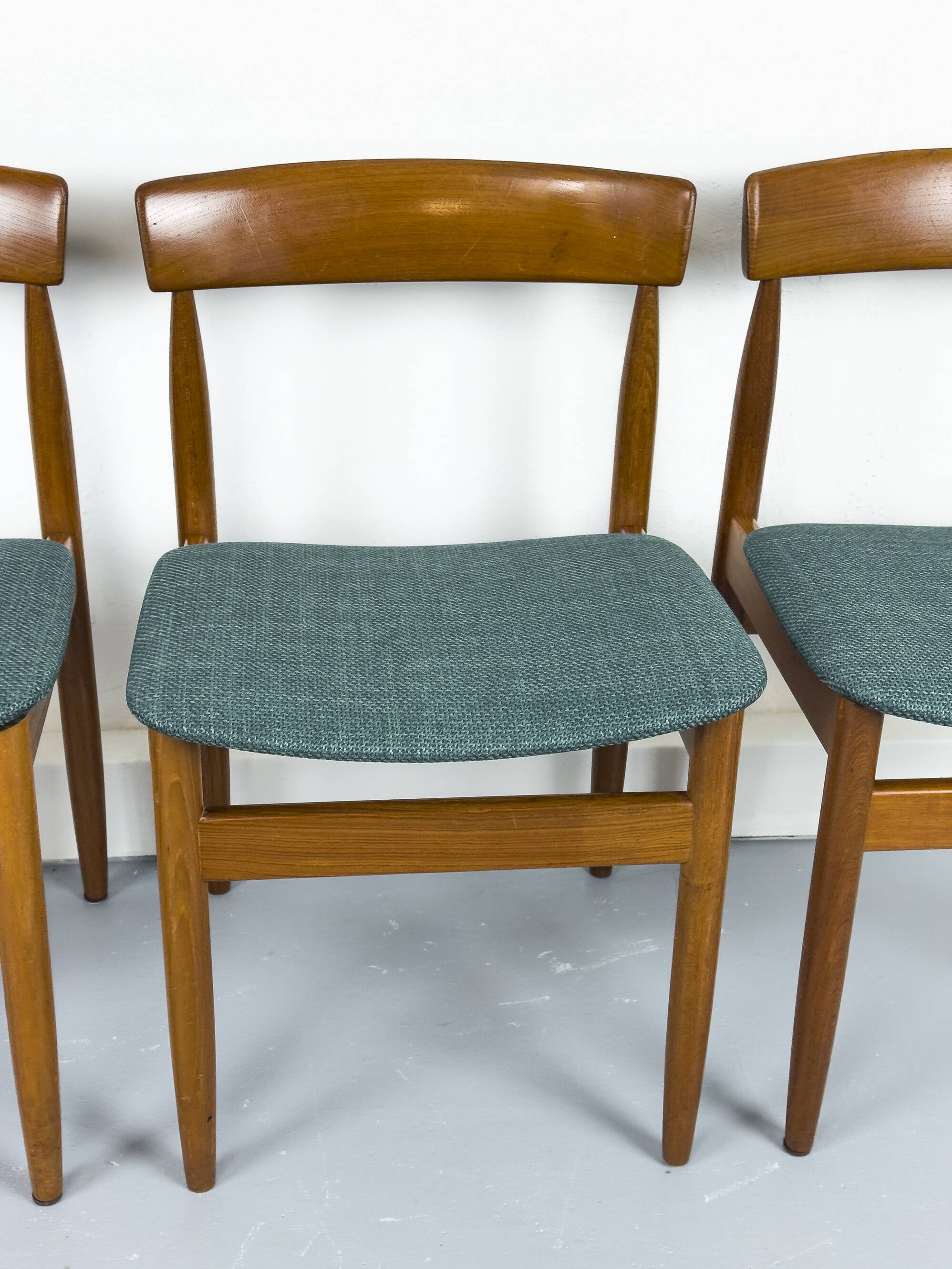 Teak dining chairs by Farsø Møbelfabrik, 1960s, set of 4.