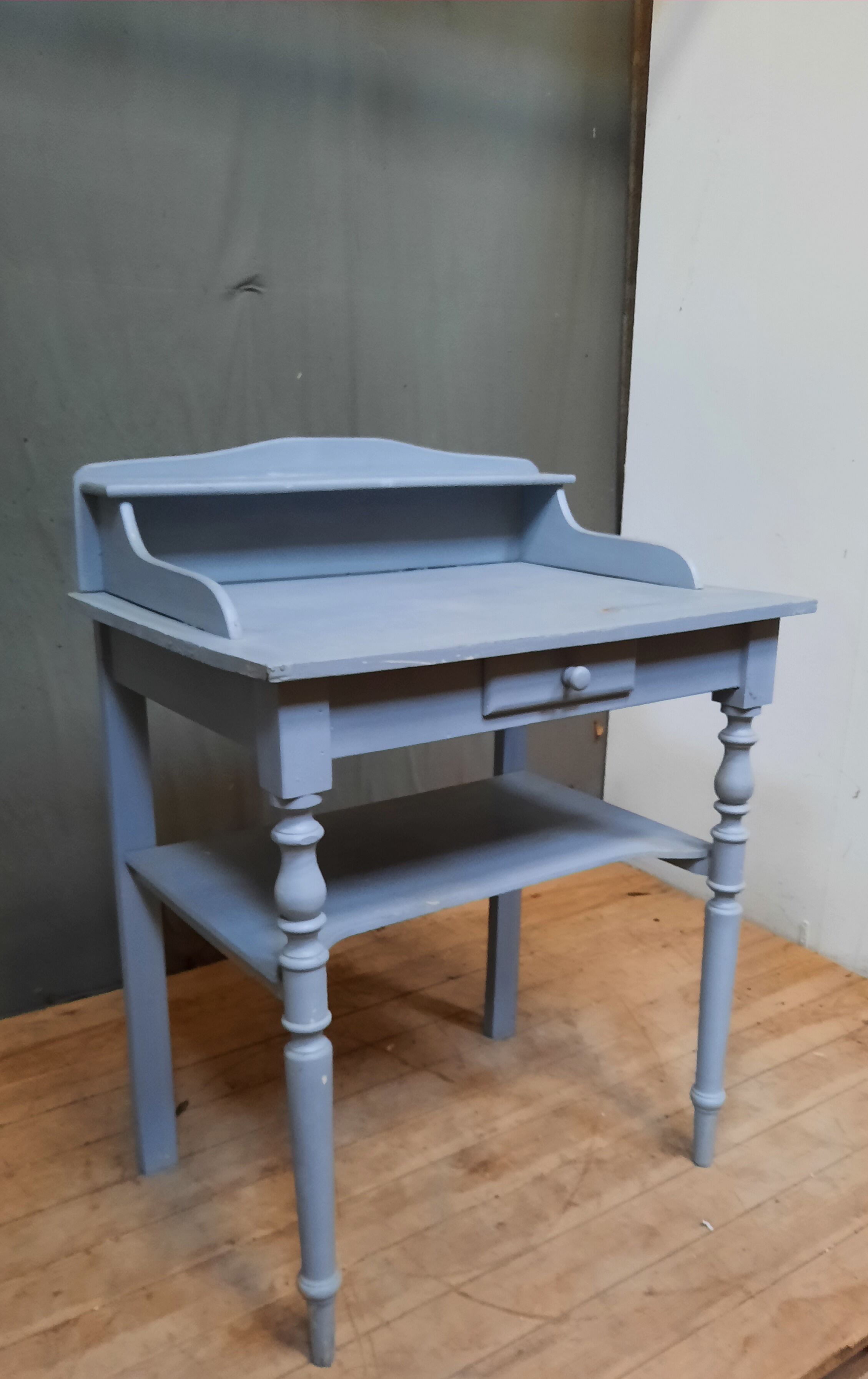 Painted wooden desk