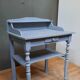 Painted wooden desk