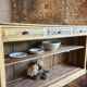 Sideboard 3 drawers patinated