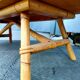 Vintage bamboo 50s enfilade French work