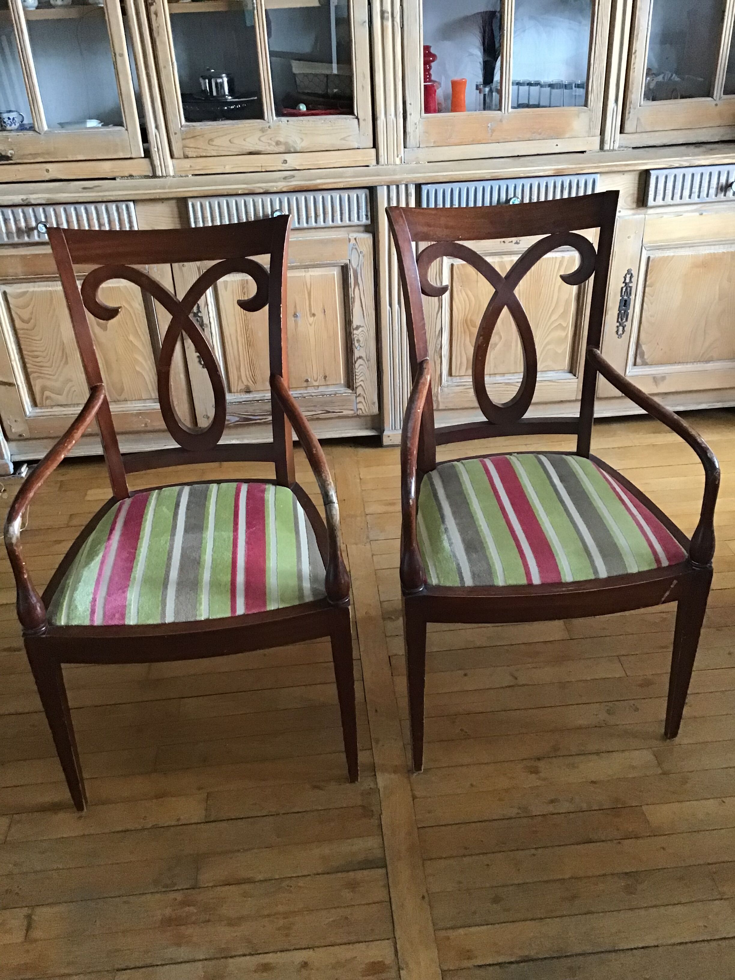 Mahogany chairs