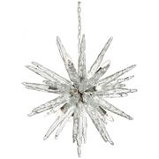Lustre en verre stalactite Murano