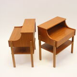 Tables de chevet d’Ab Carlstrom et Co 1960