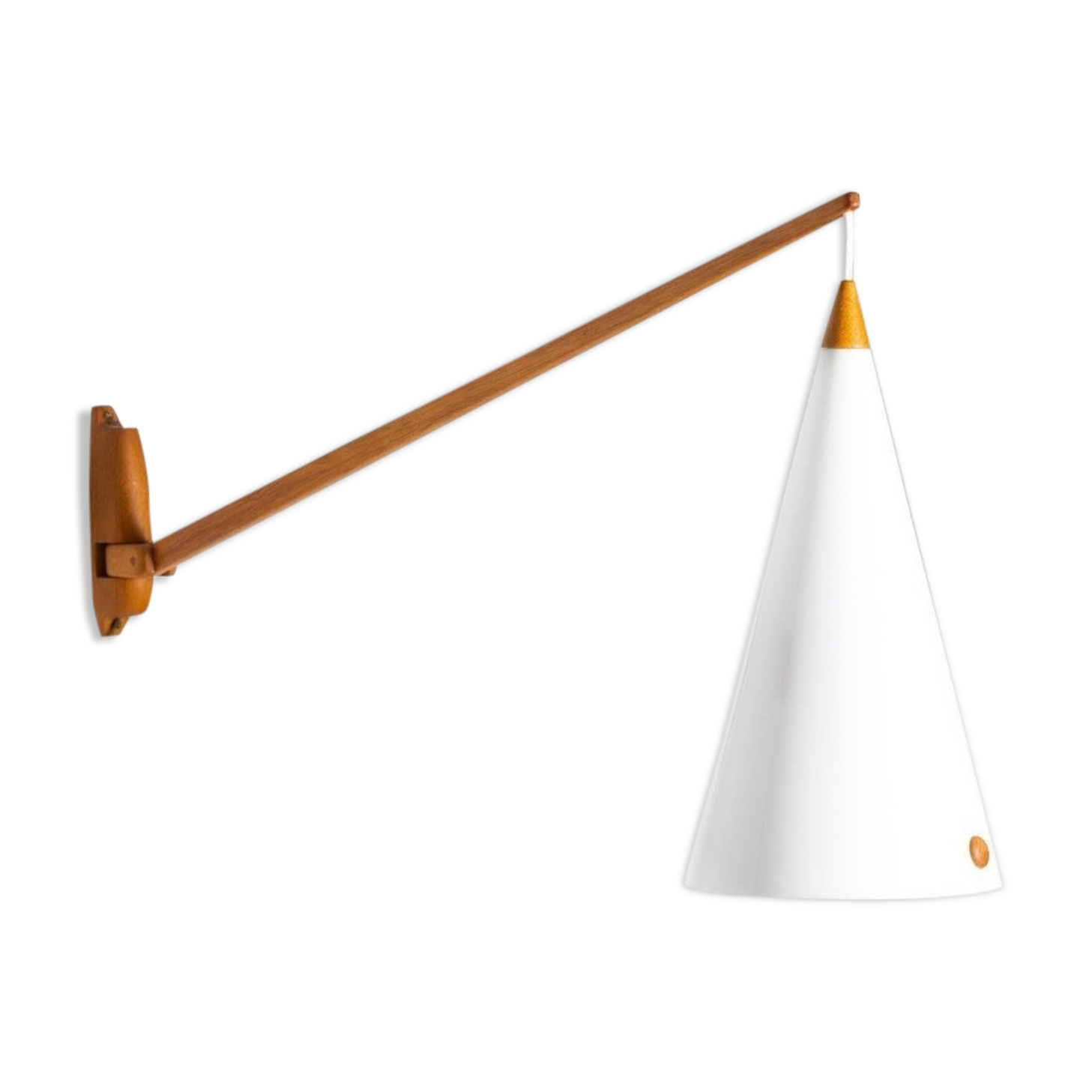 50s Swedish swivel wall light