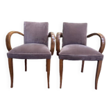 Pair of Bridges armchairs