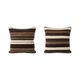 Set of 2 vintage kilim cushion covers 50x50 cm