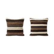 Set of 2 vintage kilim cushion covers 50x50 cm