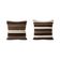 Set of 2 vintage kilim cushion covers 50x50 cm