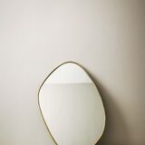 Miroir laiton doré 66 cm