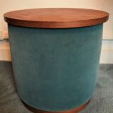Paire de tables « tambour » vers 1950