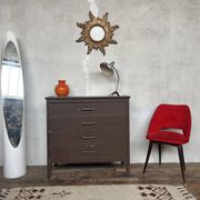 Vintage Scandinavian-style chest of drawers