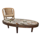 Oval ceramic coffee table