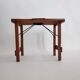 Wooden and metal  stool
