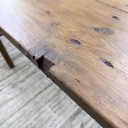 XXL trestle farm table 4m and its benches