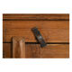Meuble d’hôtel en bois à 18 casiers et un placard