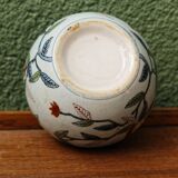 Porcelain ball vase, pomegranate pattern