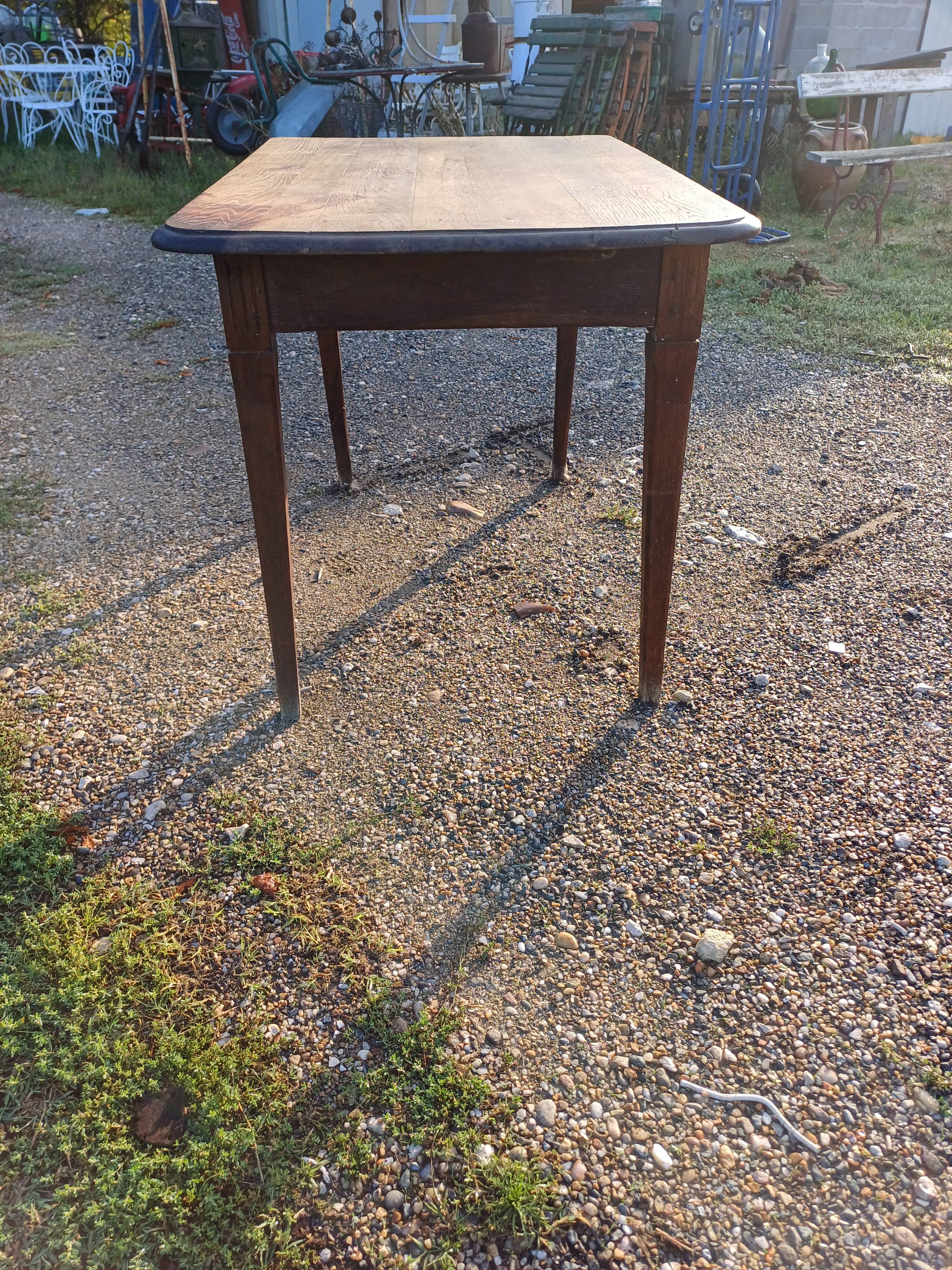 Oak table from the 1930s