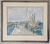 Henri Epstein (1891-1944) - Watercolour on paper - Busy port - Signed