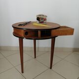 Worker / pedestal table / tripod side table 50s/60s
