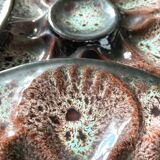 12 oyster plates Vallauris Marius Giuge