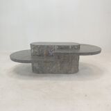 Magnussen Ponte Mactan Stone or fossil stone coffee table, 1980s