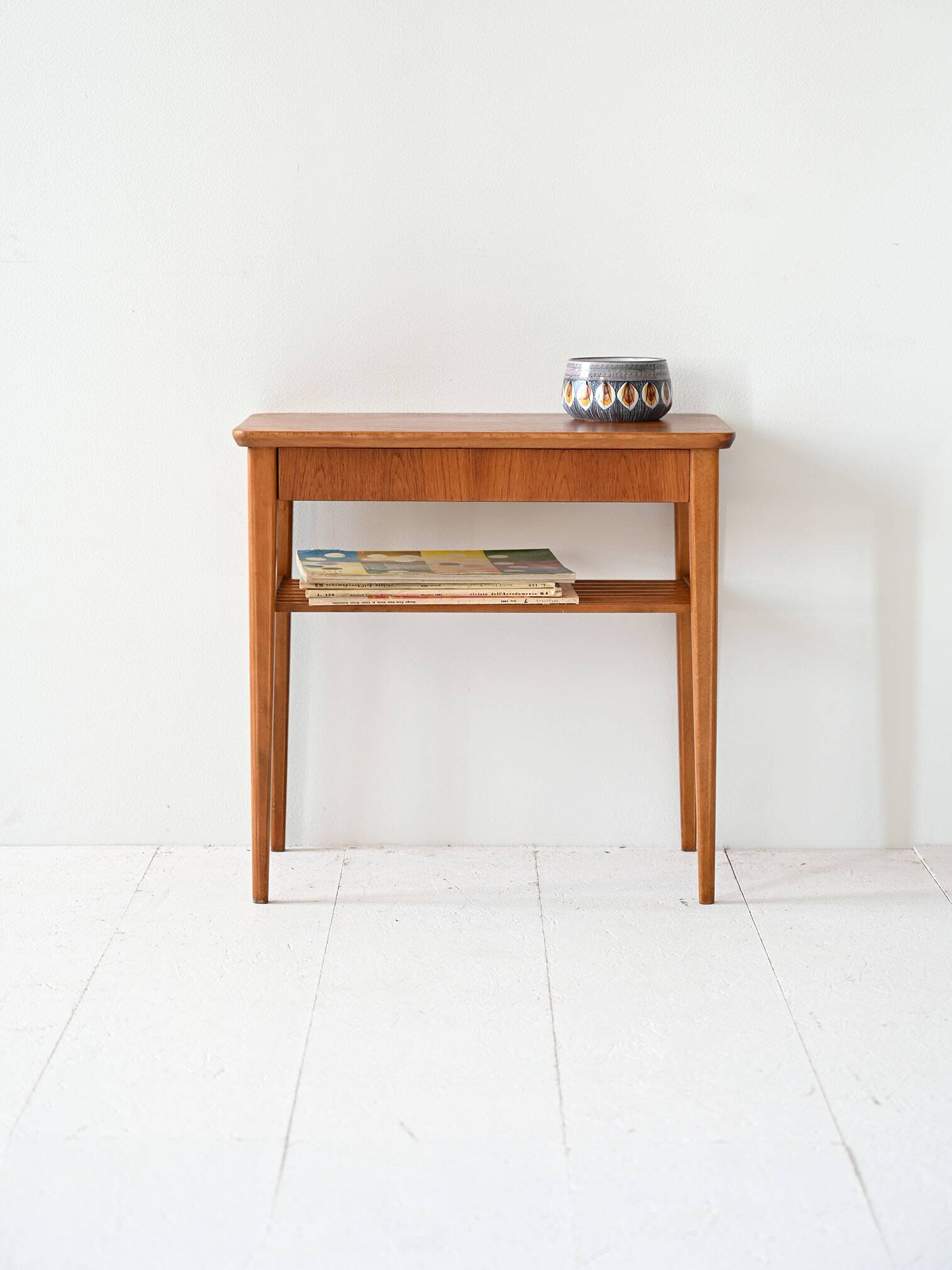 1960s teak nightstand
