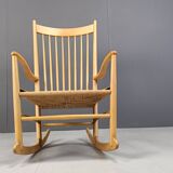 J16 rocking chair by Hans Wegner for FDB Mobler, 1960s