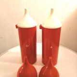 Luigi Massoni design condiment service for Guzzini