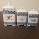 Art deco spice pots in fine porcelain numbered