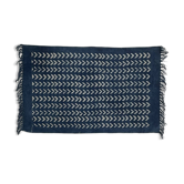 2x3 ft - cotton hand weaved hand block printed indigo tapestry,wall art,traditional wall decor.