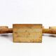Anthroposophical candle holder in carved wood