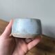 Tasse gres céramique artisanale émail bleu