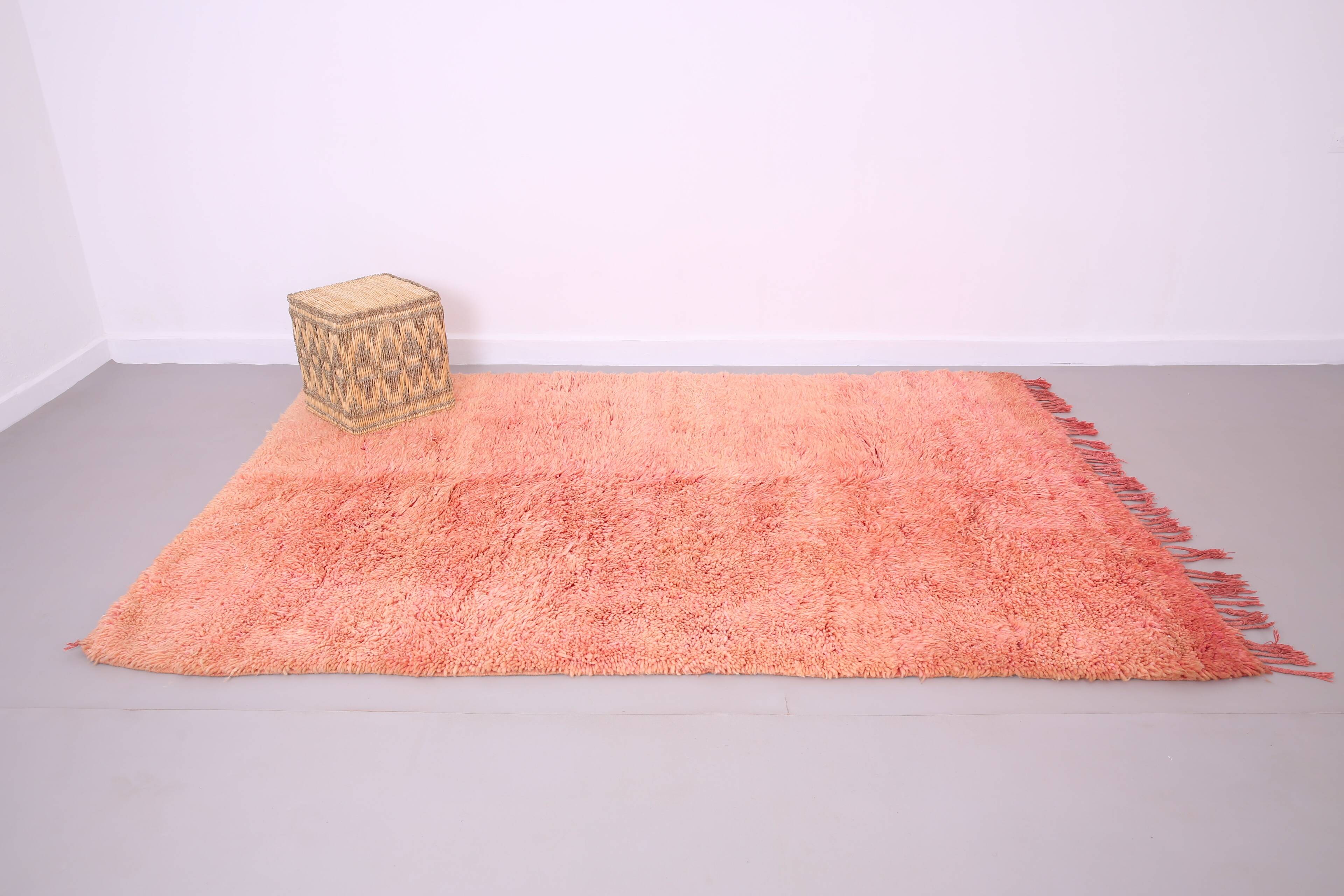 Vintage Moroccan Rug 172 x 252 cm - Handmade Moroccan Rug - Old Berber rug