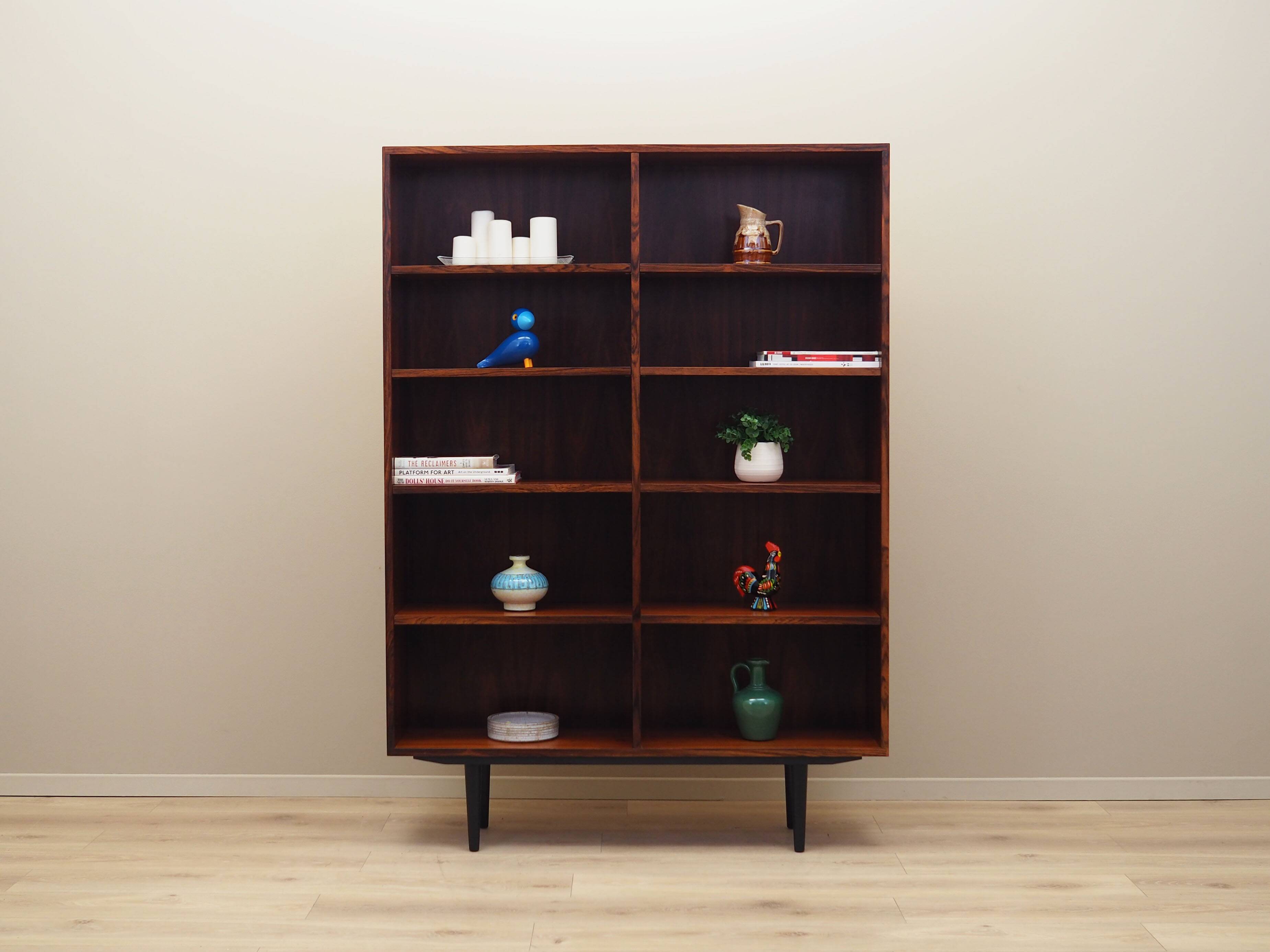 Rosewood bookcase, Danish design, 1970s, production: Denmark