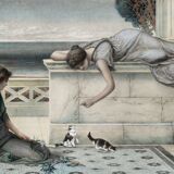 Henry Ryland lithograph
