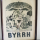 Framed BYRHH poster