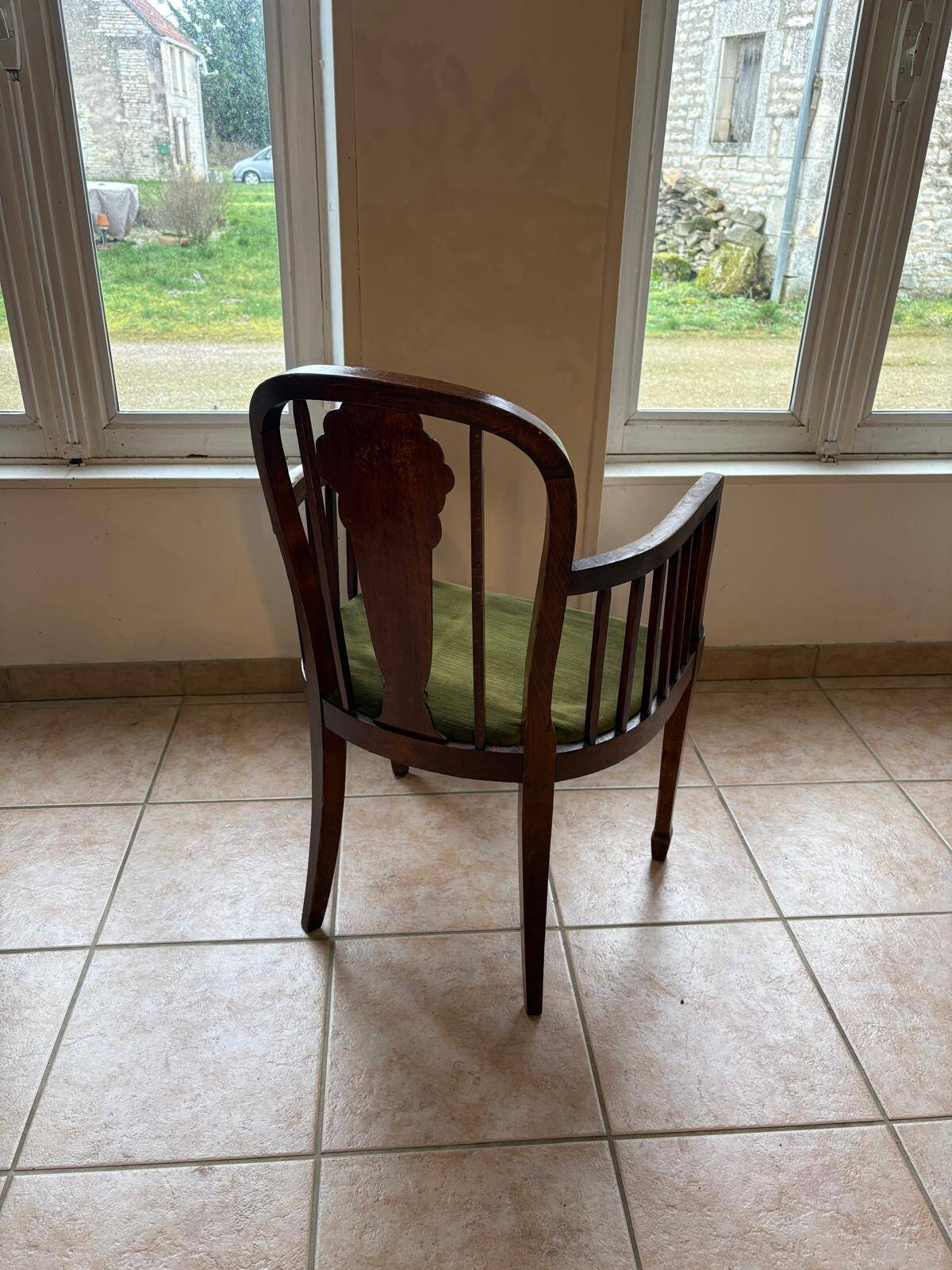 Art Deco sofa and armchair set