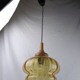 Vintage Scandinavian pendant light Orrefors – Carl Fagerlund Sweden, 1960s