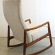 Ole Wanscher pour France & Son rocking chair 'Ulfborg' vintage