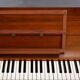 Danish Design Teak Pianette by Louis Zwicki, 1950s