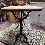 Bistro table with oak top