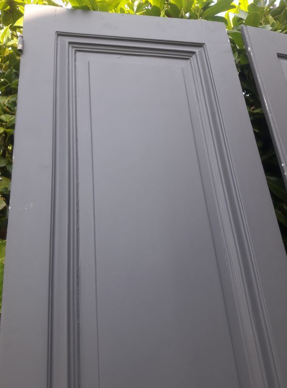 Pair of doors 242,5x116 of antique closet