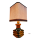 Old vintage design ceramic lamp from the 70s CARI ZALLONI for Steuler