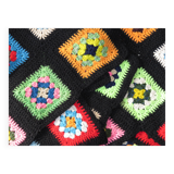 70's crochet blanket