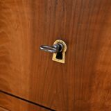 Walnut burl commode, Restoration period – early 19th century