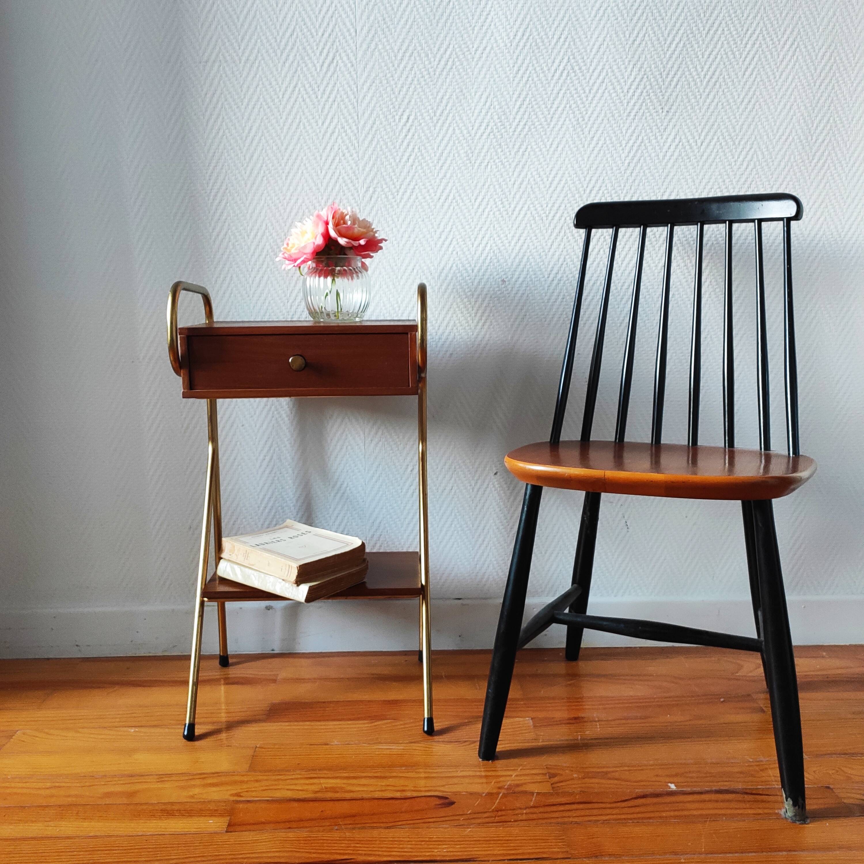 Vintage bedside table 1950