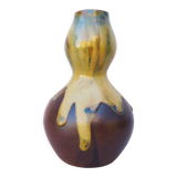 Sandstone vase flamed by Ligers for J.M Maure