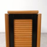4 Trieste folding chairs with storrage table - Aldo Jacober for A. Bazzani