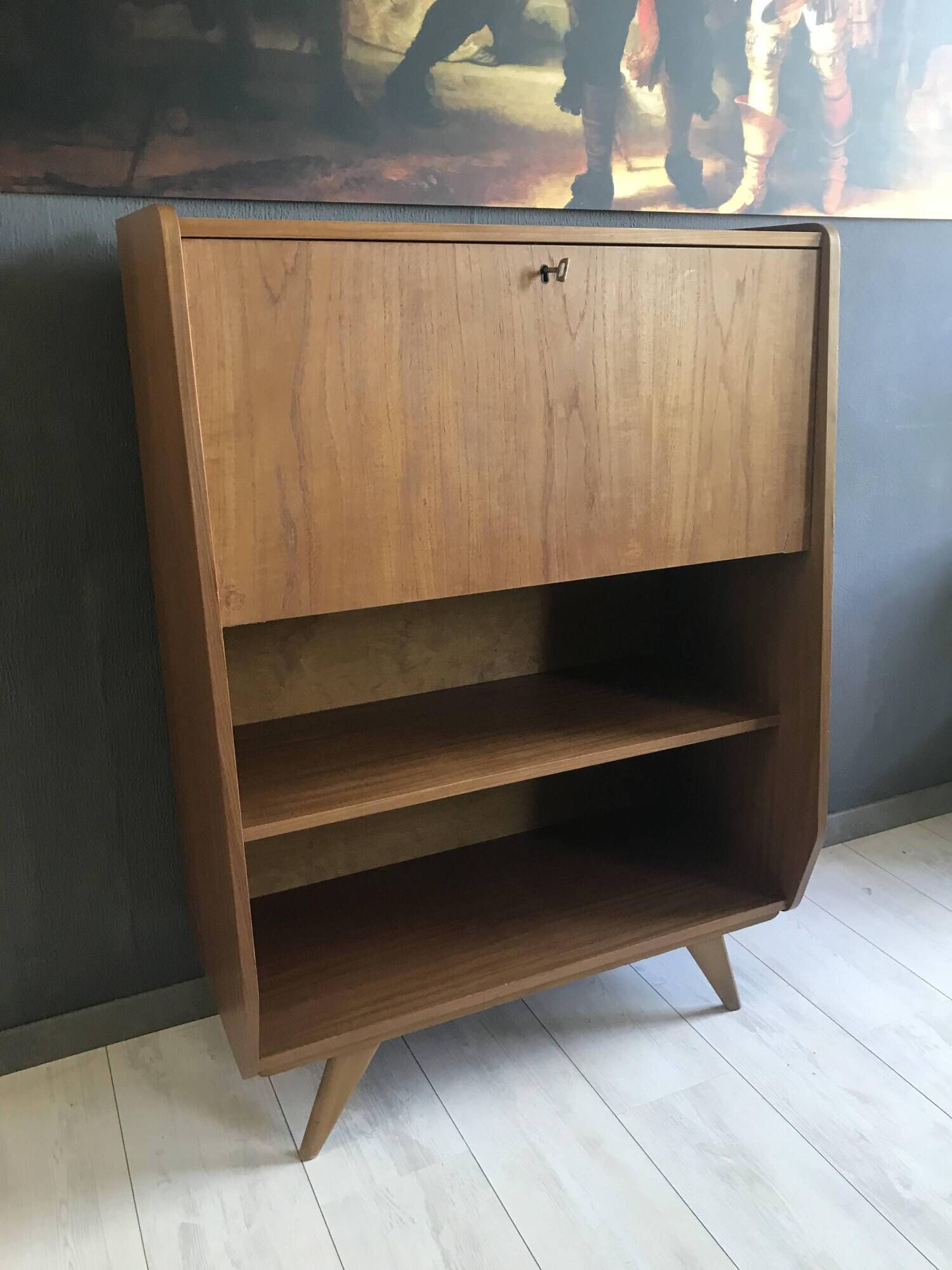 Vintage Norwegian secretary / sideboard from the 60s
